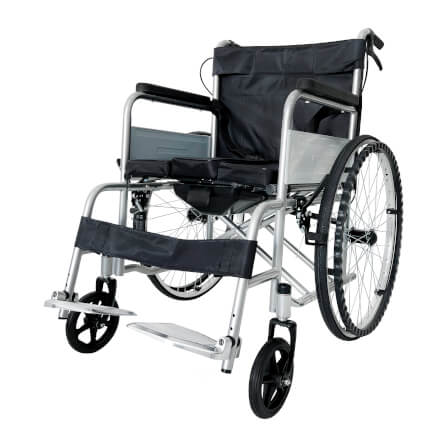 รถเข็นวีลแชร์ MIKI THAILAND WHEELCHAIR10 สีดำ